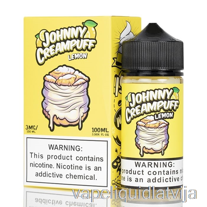 Citrons - Johnny Creampuff - 100ml 6mg Vape šķidrums